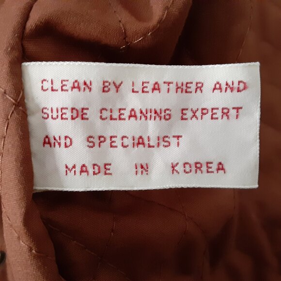 Vintage Leather Vest * Banana Republic * XL * c1985 * Strong Supple Sheep Leathr - Picture 6 of 10